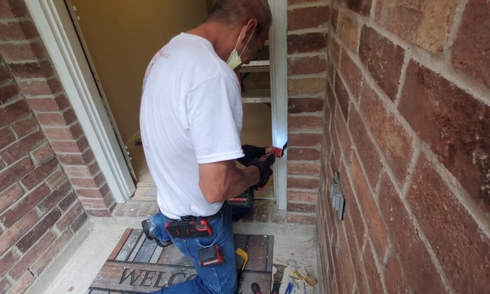 Electrician or electrical repairing confined space